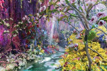 虎ノ門ヒルズの情報発信拠点[TOKYO NODE]で蜷川実花とクリエイティブチームが創り出した”光彩色”の空間は新感覚のアートだった！